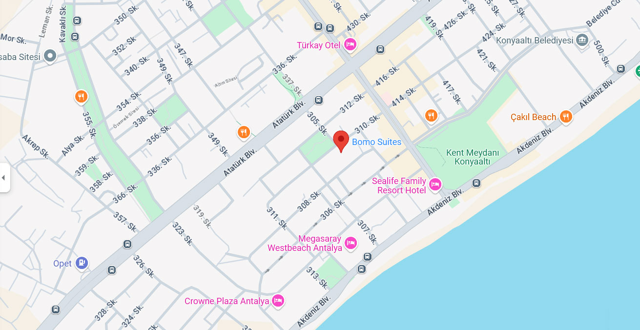 Bomo Suite Map